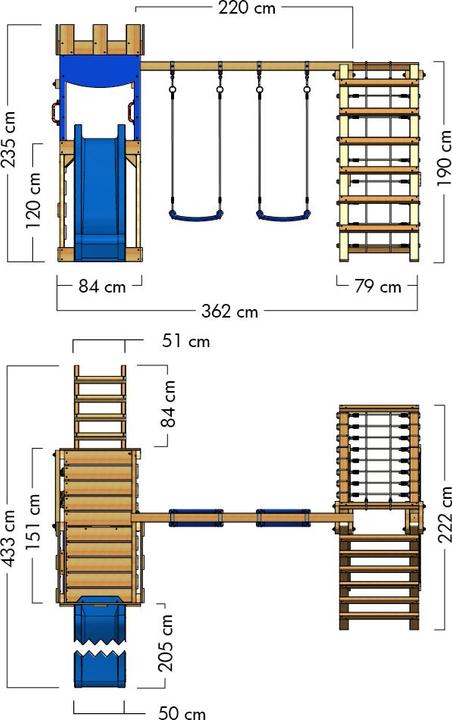 Produktbild Wickey Spielturm DragonFlyer