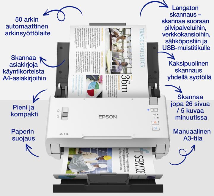 Productafbeelding Epson DS-410 WorkForce (USB)