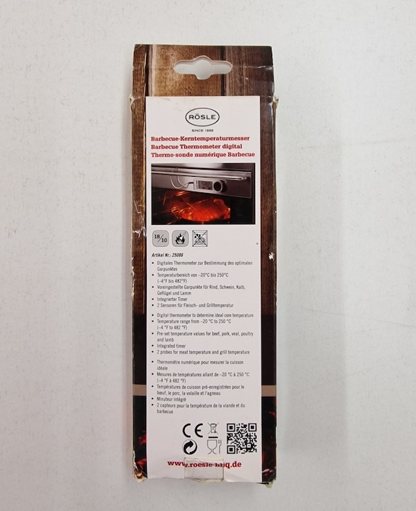 Immagine prodotto Rösle Misuratore di temperatura al cuore del BBQ