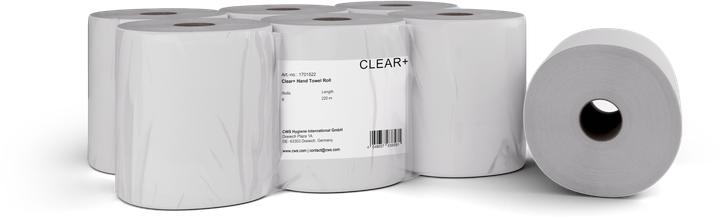 Clear+ by CWS Rouleaux d'essuie-mains 2 plis (6x)