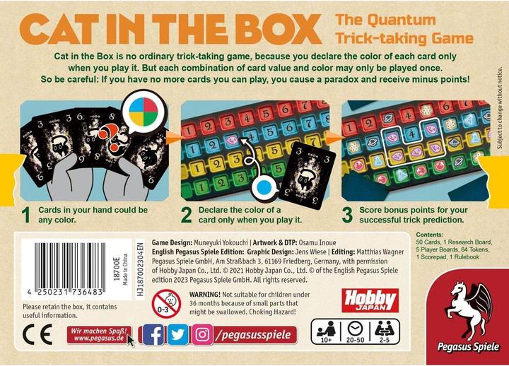 Produktbild Pegasus Cat in the Box (Englisch, 2 - 5 Spieler)