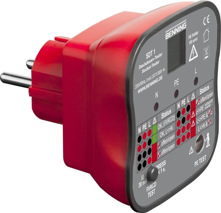 Actual product image Benning Socket tester (CAT III 300V)