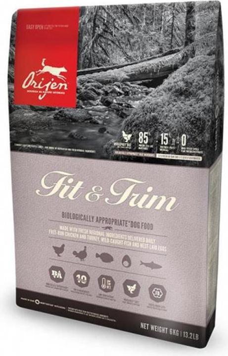 Immagine prodotto Orijen Cibo secco per cani Fit&Trim con pollo (Adulto, 1 pz., 6000 g)