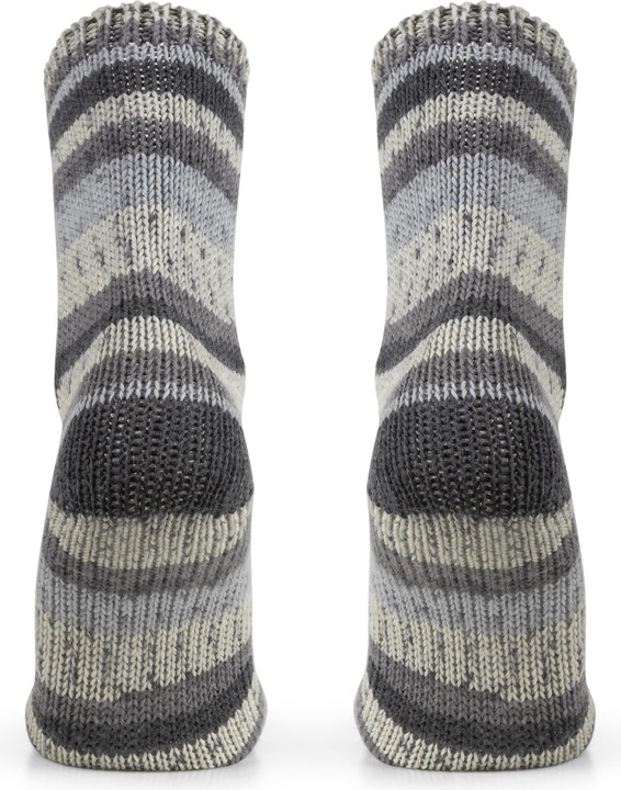 Image du produit Normani 2 paires de chaussettes en laine tricotée milleraies - 9093 (lot de 2, 39 - 42)