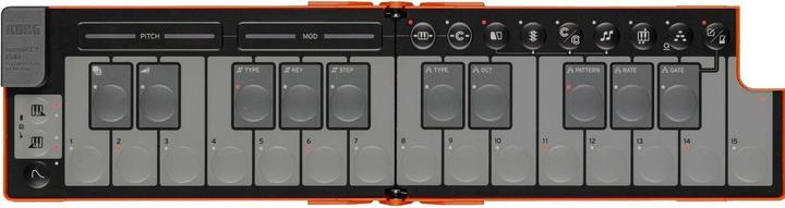 Produktbild Korg Keyboard Controller nanoKEY Fold Lava Orange Limited (Keyboard)