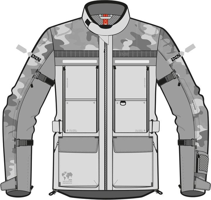 Produktbild iXS Tour Jacke Montevideo-Air 3.0 (Herren, 5XL)