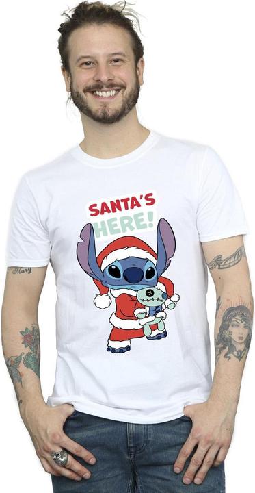 Image du produit Disney - T-shirt LILO & STITCH SANTA'S HERE - Homme (4XL)