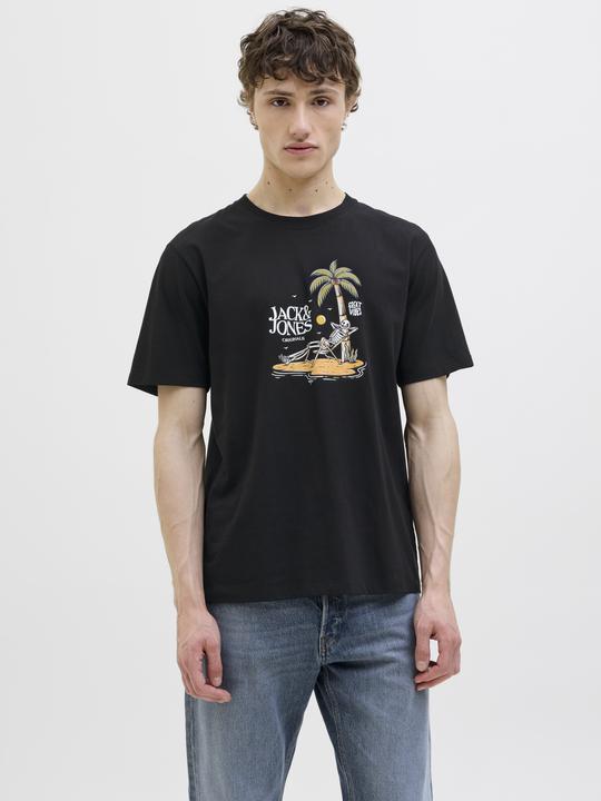 Produktbild Jack & Jones Gedruckt Rundhalsausschnitt T-shirt T-shirt (XS)