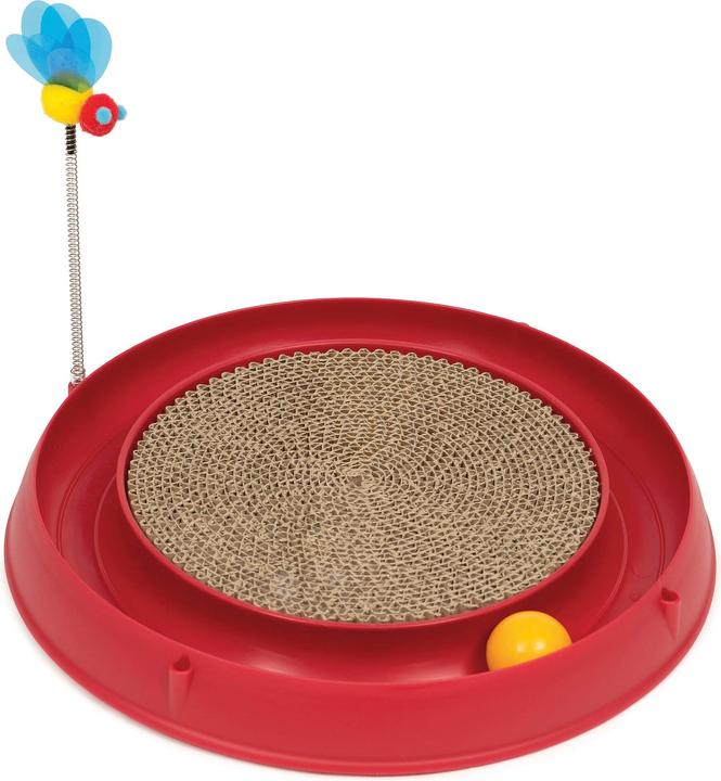 Produktbild Catit Play Ball Circuit mit Scratching Pad (Intelligenzspielzeug Katze)