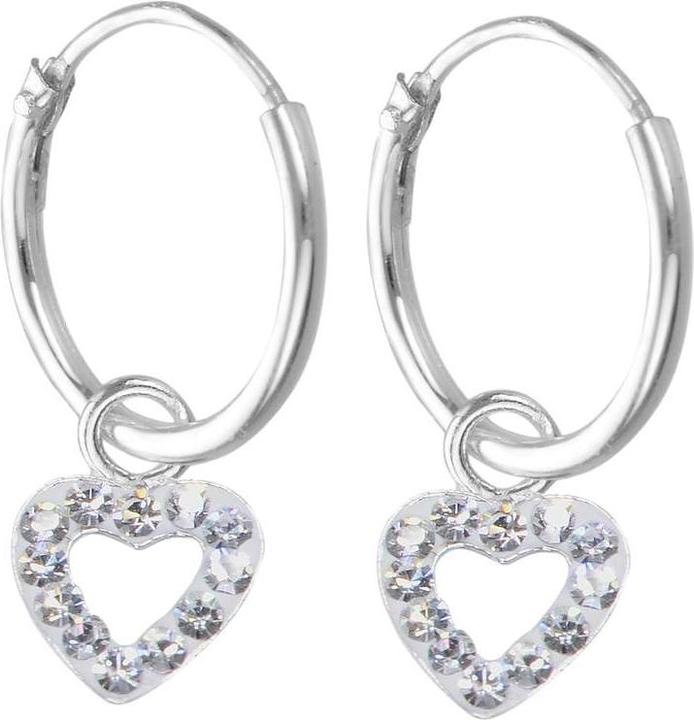 Bijouteria Kinder Ohrringe (Silber 925, Kristall)