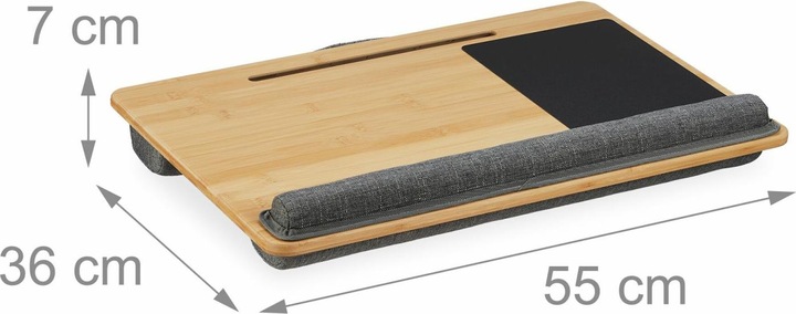 Image du produit Relaxdays Table pour ordinateur portable