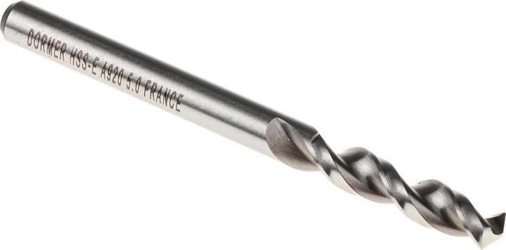 Produktbild Dormer Spiralbohrer HSCO kurz 5,0mm 3xd (5 Millimeter)