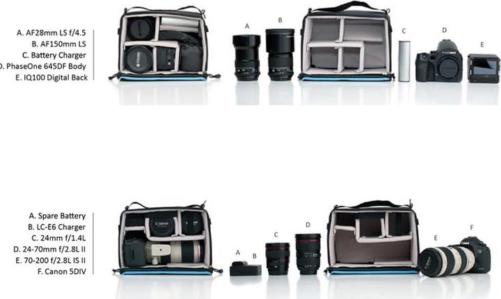 Actual product image F-Stop Pro ICU Small (Camera shoulder bag, Camera inner pocket)