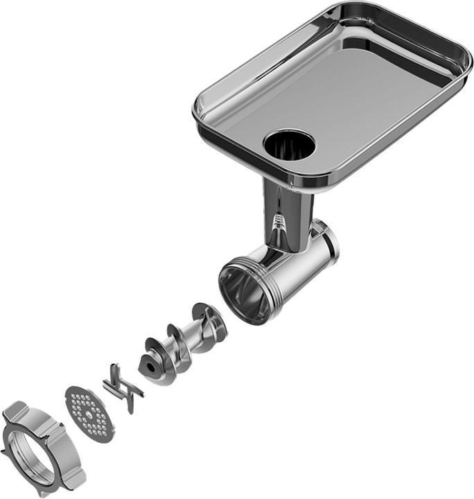 Produktbild BerlingerHaus Küchenmaschine inkl. Flischwolf, Smoothiebehälter & 3 Pasta-Aufsätze, 1500W, bordeaux (1500 W, 5.50 l)