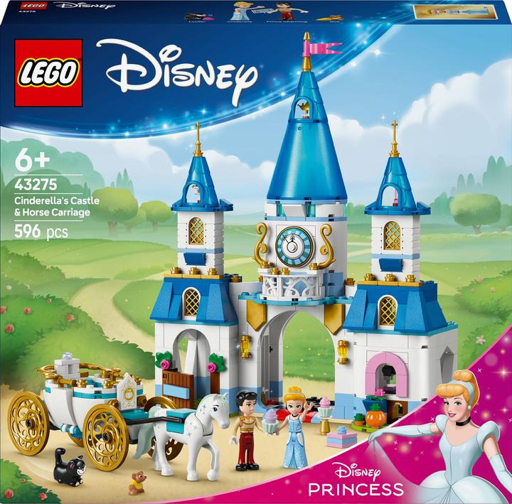 Image du produit LEGO Cinderellas Schloss und Pferdekutsche (43275, LEGO Disney)
