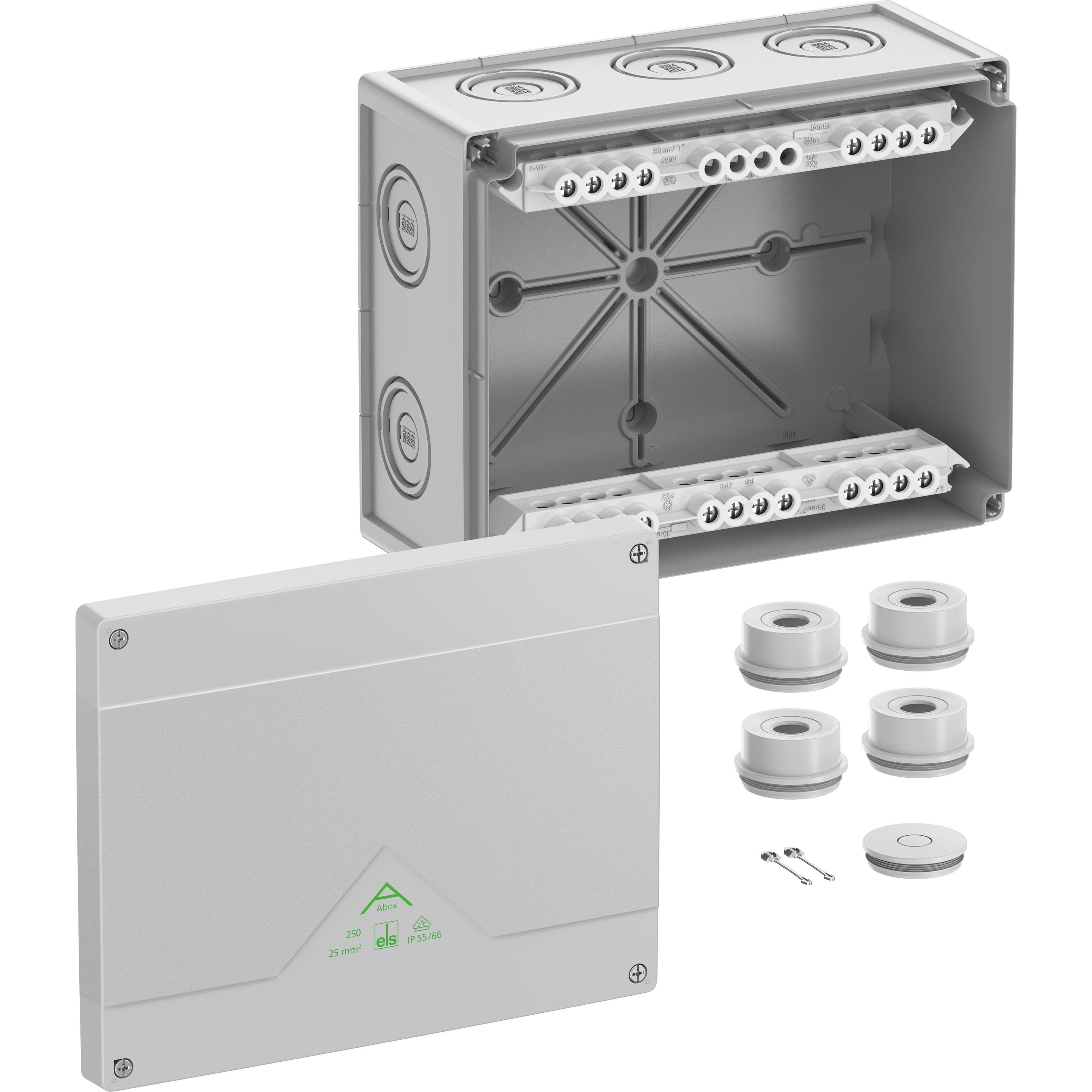Spelsberg, Abzweigdose, Abzweigkasten Abox 250-25² Schutzart IP55/IP66 max 82542001