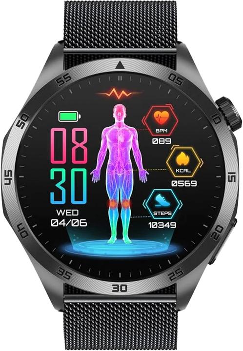 Image du produit Knauermann Montre connectée avec ECG, téléphone, analyse santé complète et autonomie prolongée