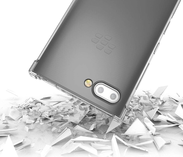 Produktbild Screenguard Blackberry KEY2 LE Crystal Soft Airbag Bumper (Blackberry KEY2 LE)