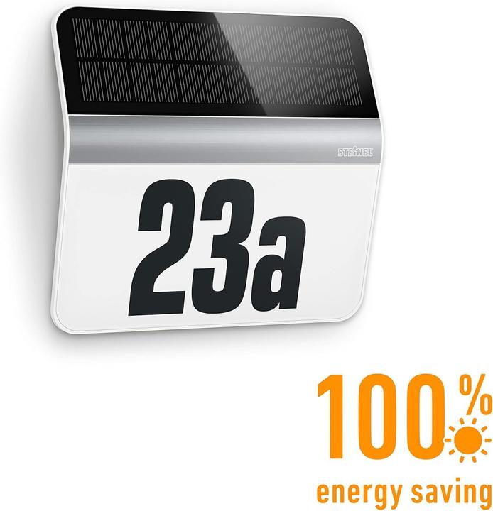 Produktbild Steinel SolarHausnummernleuchte. (IP44)