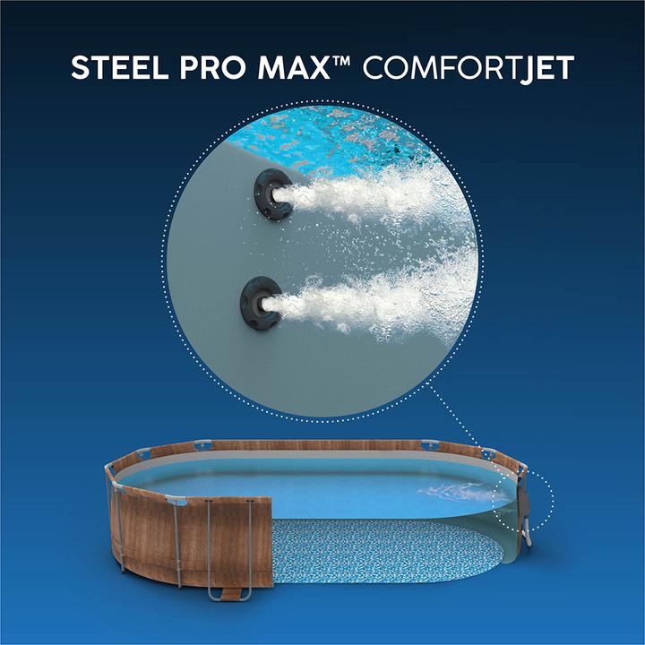 Actual product image Bestway Pool Power Steel Comfort Jet Series Set 610 x 366 x 122 cm