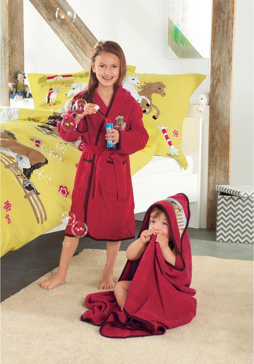 Image du produit Erwin Müller Kinder-Bademantel mit Kapuze (122, 128)