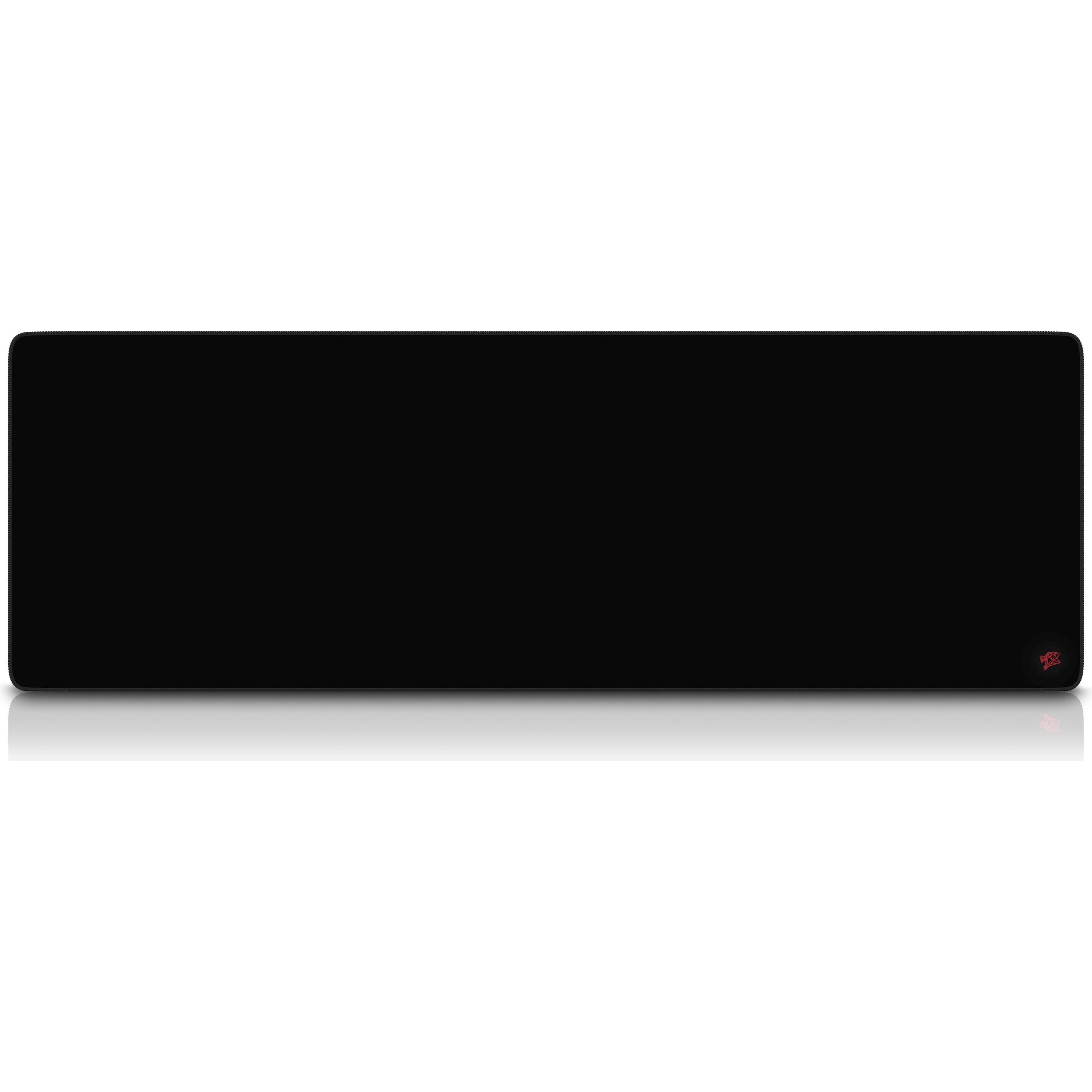 Titanwolf Gaming Mauspad, XXXL Speed Mausmatte 1200 x 400 mm, Geschwindigkeit & Präzision, rot (XL), Mausmatte, Schwarz