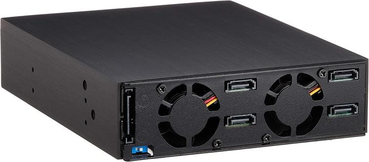 Actual product image Silverstone FS204 enclosure for storage drives