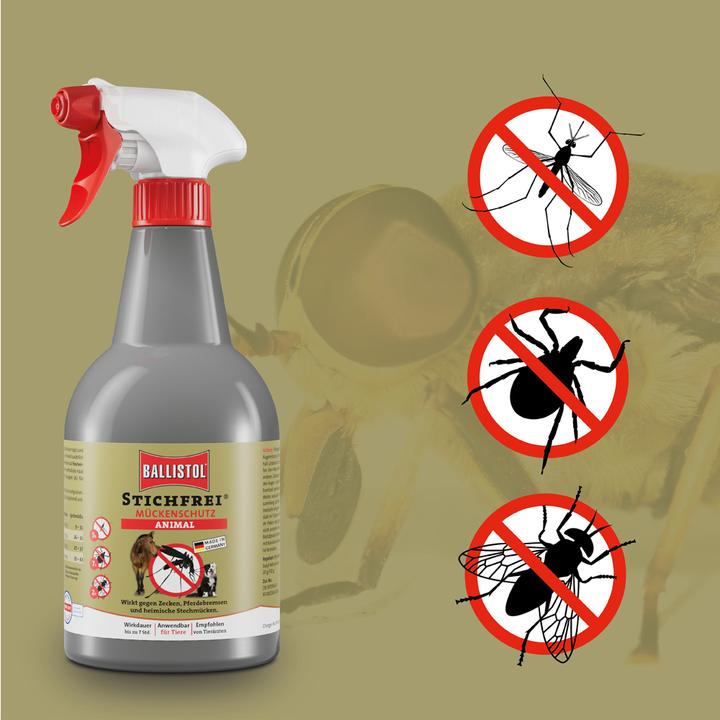 Produktbild Ballistol Stichfrei Animal, Pumpspray 100 ml (Katze, Hund, Vogel, 100 ml)