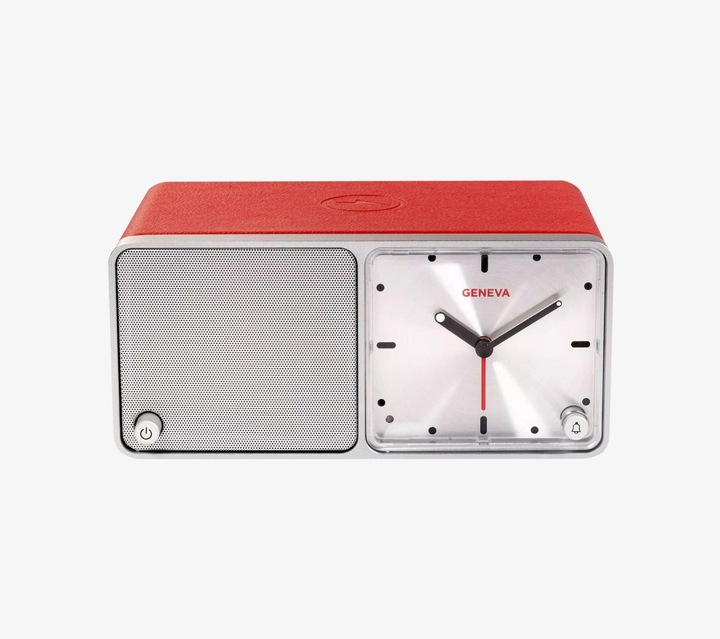Actual product image Geneva Bluetooth Alarm Clock TIME SPEAKER