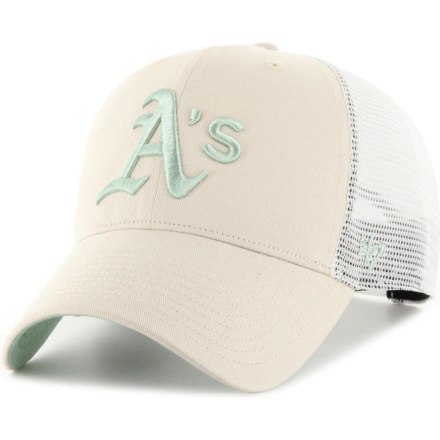 47 Brand, Herren, Cap, Trucker Ballpark Oakland Athletics Bone, Beige