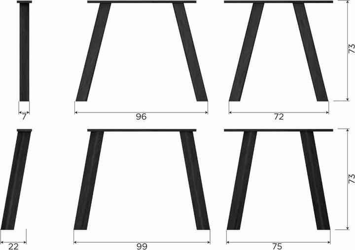 Actual product image Woood Your Unique Table