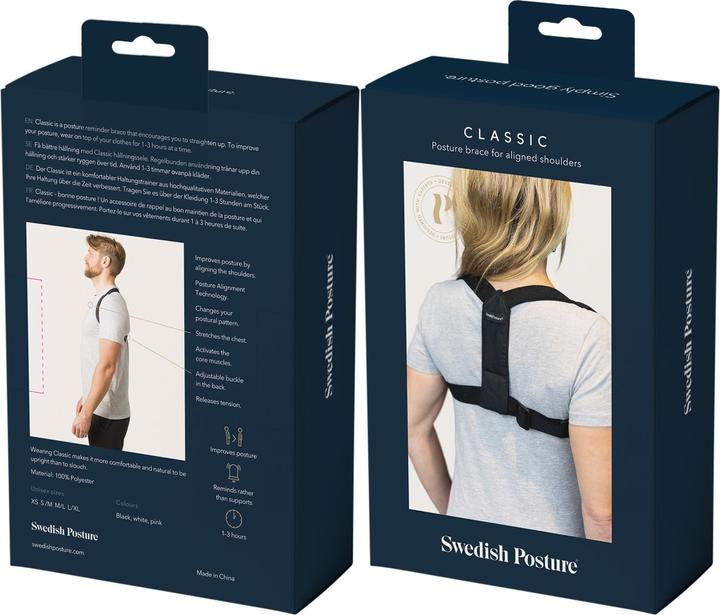 Actual product image Swedish Posture Classic Posture Brace (S, M)