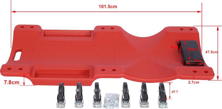 Image du produit Wiltec Planche à roulettes de montage