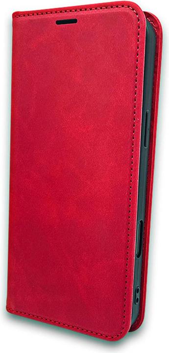 Produktbild OEM Smart Suede case for Samsung Galaxy S25 FE red (Samsung Galaxy S25)