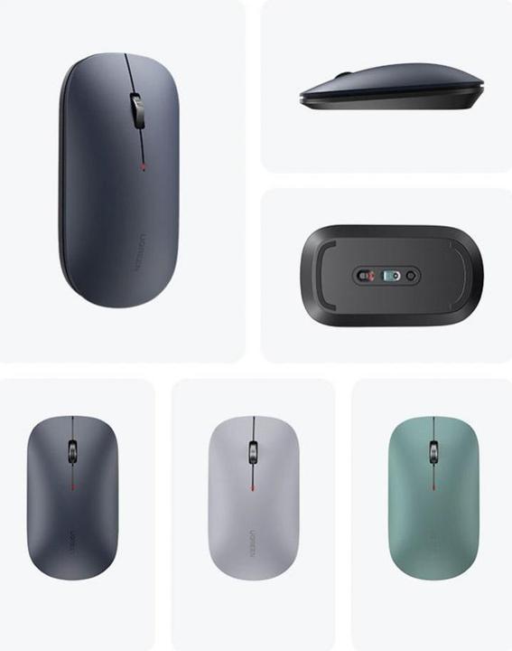 Actual product image Ugreen Wireless Mouse MU001 (Green)