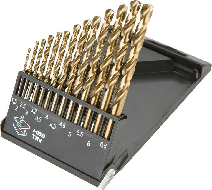 Produktbild Graphite metal drill bit, titanium cylindrical 1.5 2 4.5 4 5.5 5 4.8 3 2.5 3.5 6 3.2 6.5 mm (4,5, 4, 5,5, 5, 4,8, 3, 3,5, 6, 3,2, 6,5, 2 mm, 2,5 mm, 1,5 mm)