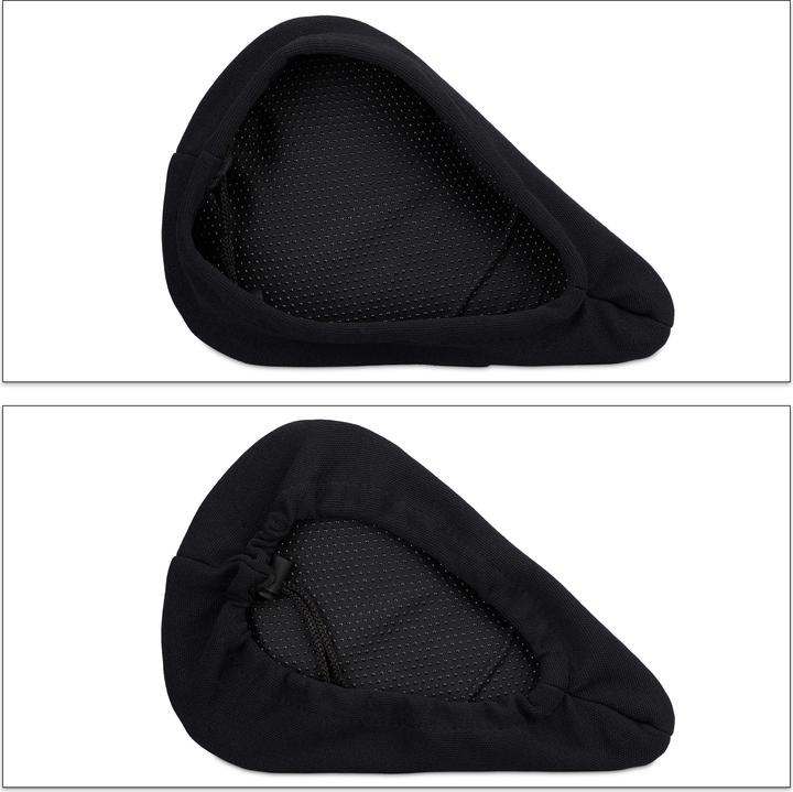Actual product image Relaxdays Gel Bike Seat Cover