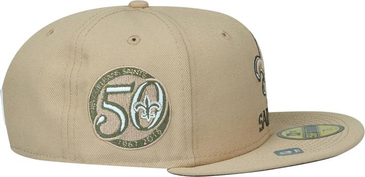 Produktbild New Era 59Fifty Cap - ANNIVERSARY New Orleans Saints - 6 7/8 (6 7/8)