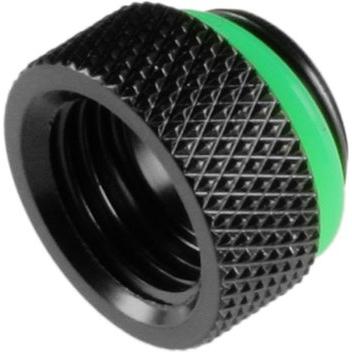 Bitspower Adapter 1/4 Zoll auf IG 1/4 Zoll, Wasserkühlung Komponenten Zubehör, Schwarz