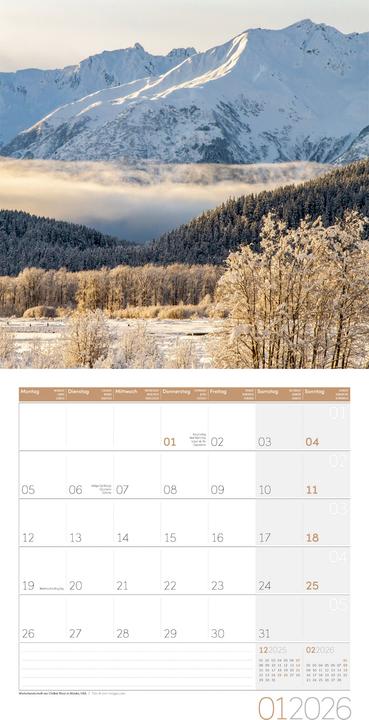 Immagine prodotto Atempause Kalender 2026 - 30x30 (30 x 30 cm)