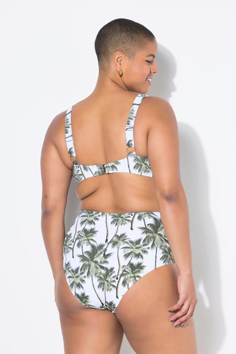 Actual product image Studio Untold High-waist palm tree print bikini brief (44)