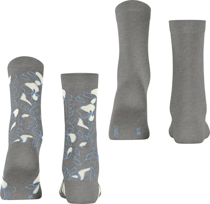 Produktbild Esprit Flower Sketch SO 2P (2er Pack, 39 - 42)
