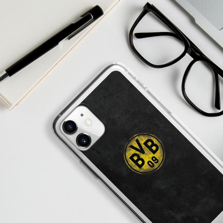 Produktbild DeinDesign Silikon Hülle für Apple iPhone 11 Handyhülle Case Smartphone Schutzhülle BVB Borussia Dortmund (Apple iPhone 11)