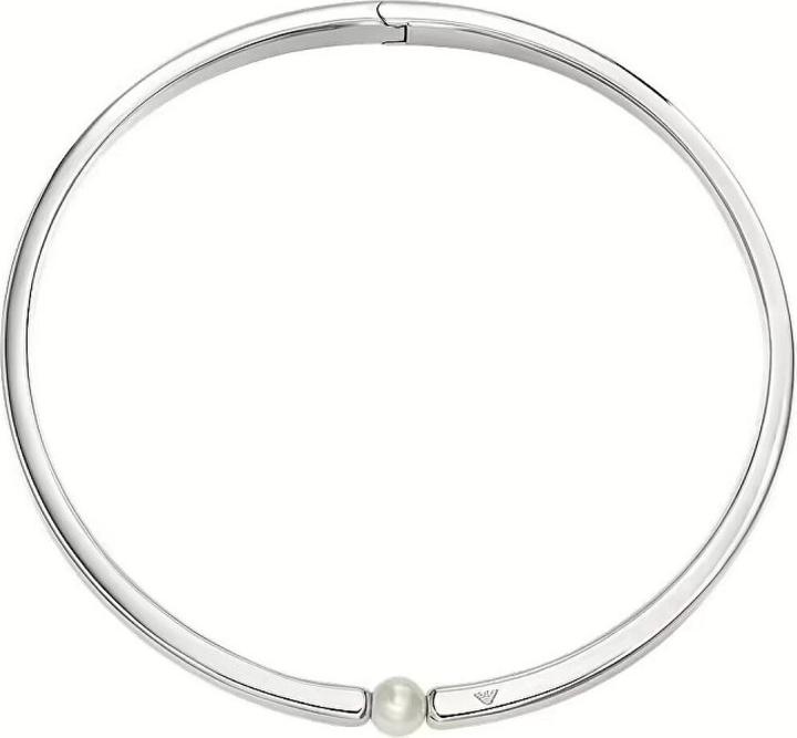 Image du produit Emporio Armani - Luxurious solid necklace with pearl EGS3255040