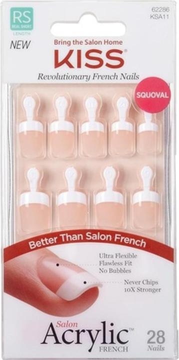 Immagine prodotto KISS Unghie - Kit Fn acrilico da salone - Power Play (Unghie artificiali, Gioco di potere)