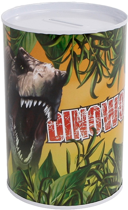 Roost Metal money box dinosaur (8.5 x 11.5 cm)