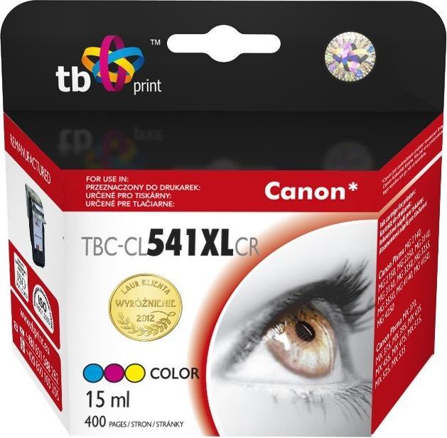 Produktbild TBC-CL541XLCR ink cartridge 1 pc(s) Blue, Purple, Yellow (M, C, Y)