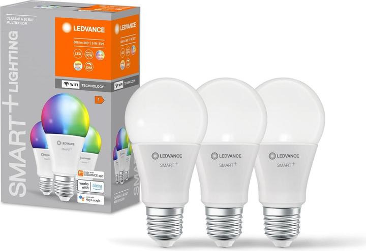 Actual product image Ledvance Classic (E27, 9 W, 806 lm, 1 x, F)