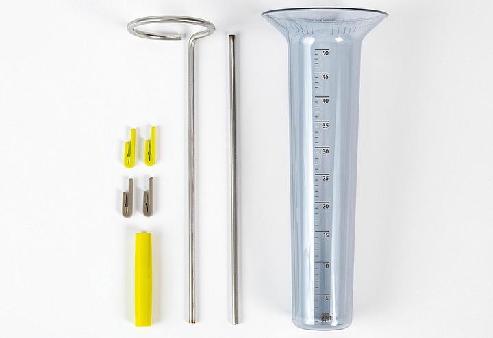 Produktbild Regenmesser m.Stab Edelstahl