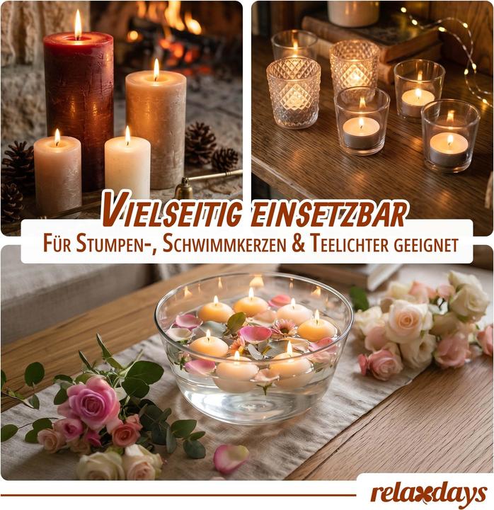 Produktbild Relaxdays 3-tlg. Kerzenhalter-Set